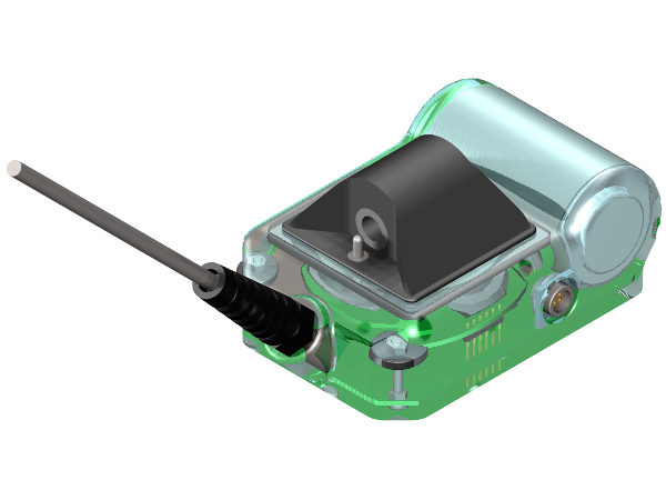 Isomorphic view of CTD SRDL (CAD rendering)